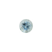 1.23ct Round Cut Light Blue Montana Sapphire Sapphire SR460