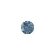 1.00ct Round Cut Blue Montana Sapphire Sapphire SR462