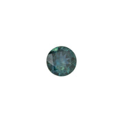 1.18ct Round Cut Blue Green Montana Sapphire SR485