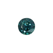 1.28ct Round Cut Blue Green Montana Sapphire SR486