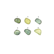 0.80ct Organic Shape Green Sapphire CS224