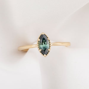 Ava Ring, 0.50-0.80ct Madagascar Sapphire