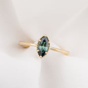 Ava Ring, 0.85ct Madagascar Sapphire