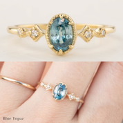 Birthstone Stella Ring