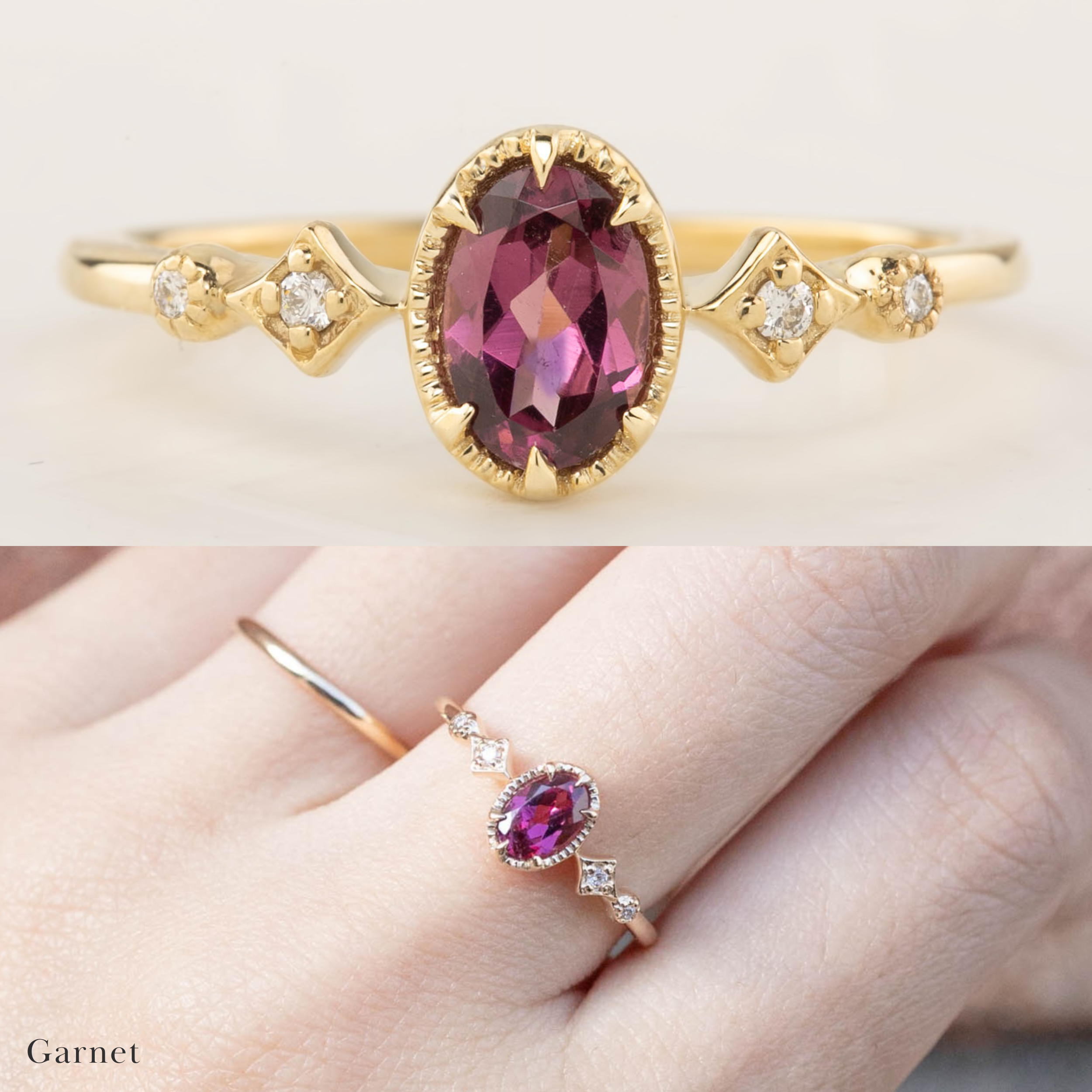Birthstone Stella Ring