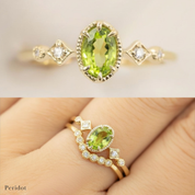 Birthstone Stella Ring