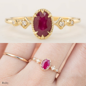 Birthstone Stella Ring
