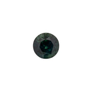 1.76ct Round Cut Peacock Green Australian Sapphire SR296