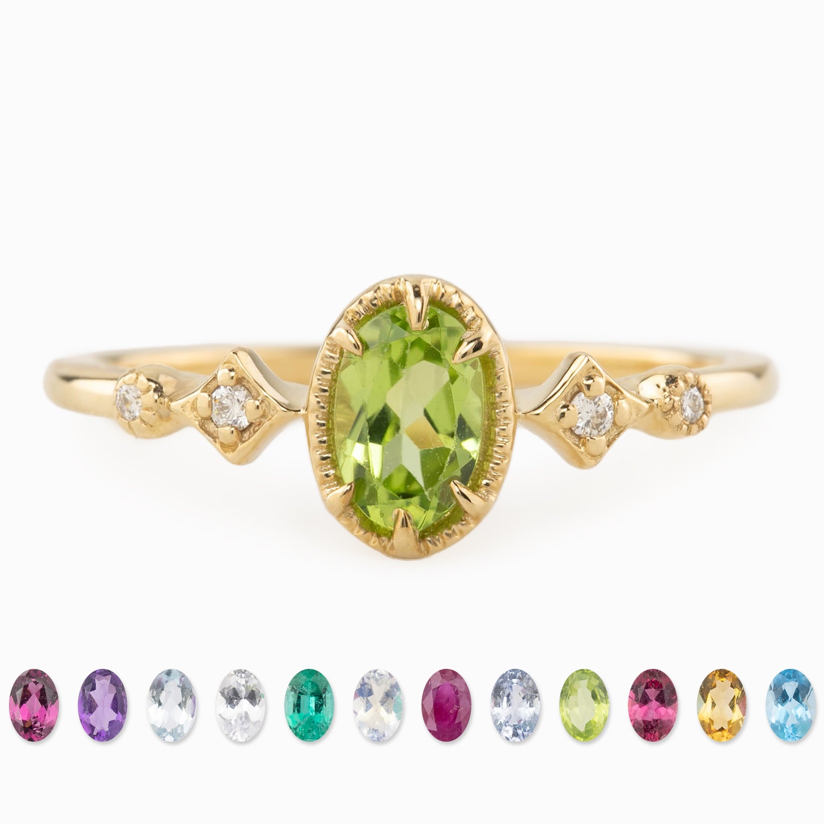 Birthstone Stella Ring