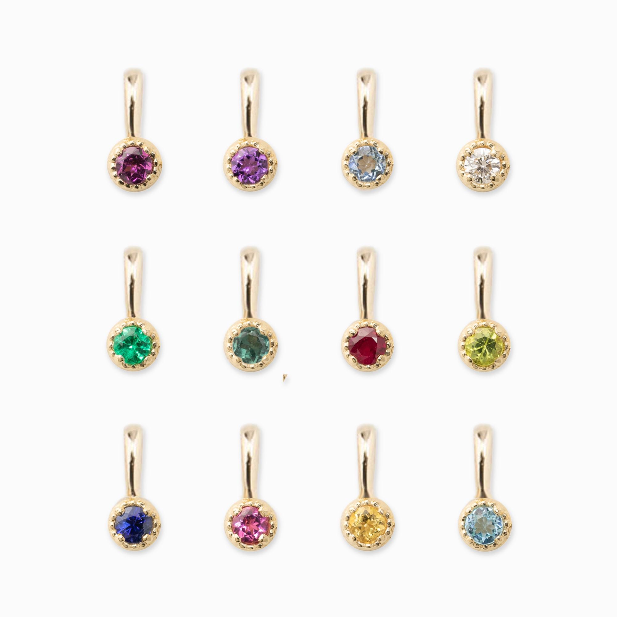 誕生石 ダリア チャーム (アドオン)