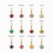 誕生石 ダリア チャーム (アドオン)