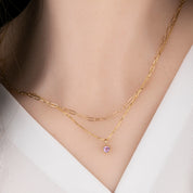 【一点もの】ハート型ピンクサファイアチャーム