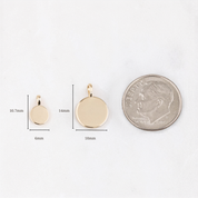 Initial Disc 6mm Charm