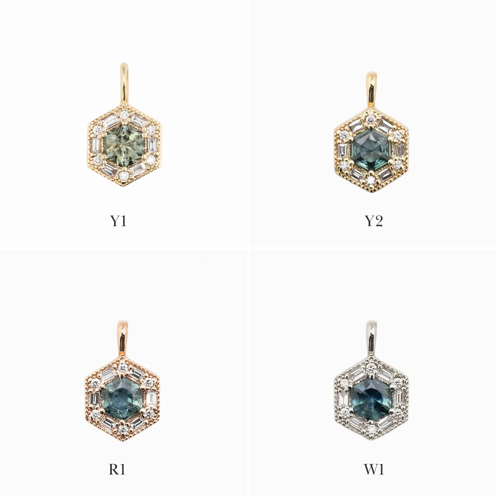 Lila Montana Sapphire Charm