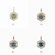 Lila Montana Sapphire Charm