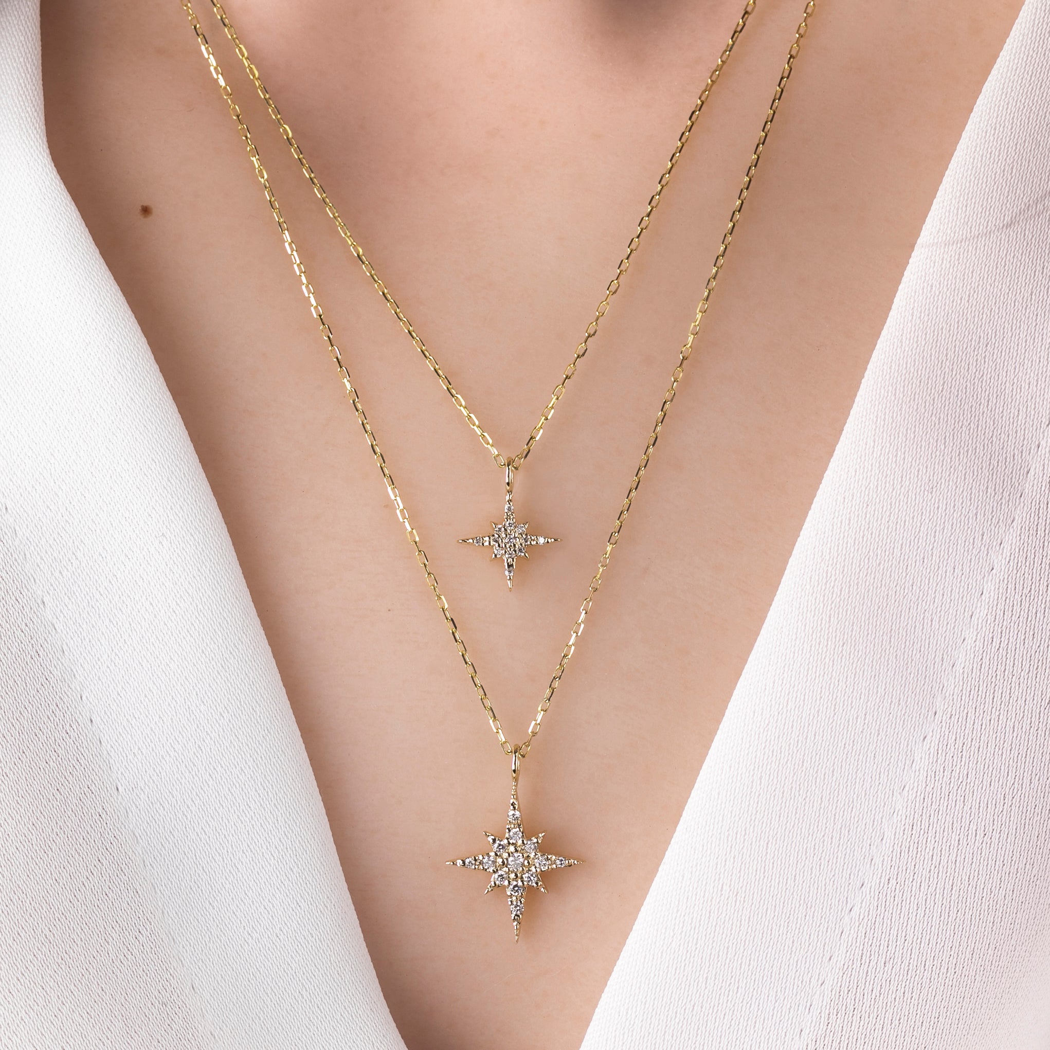 Starburst Diamond Pave Charm