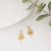 Sirius Montana Sapphire Charm