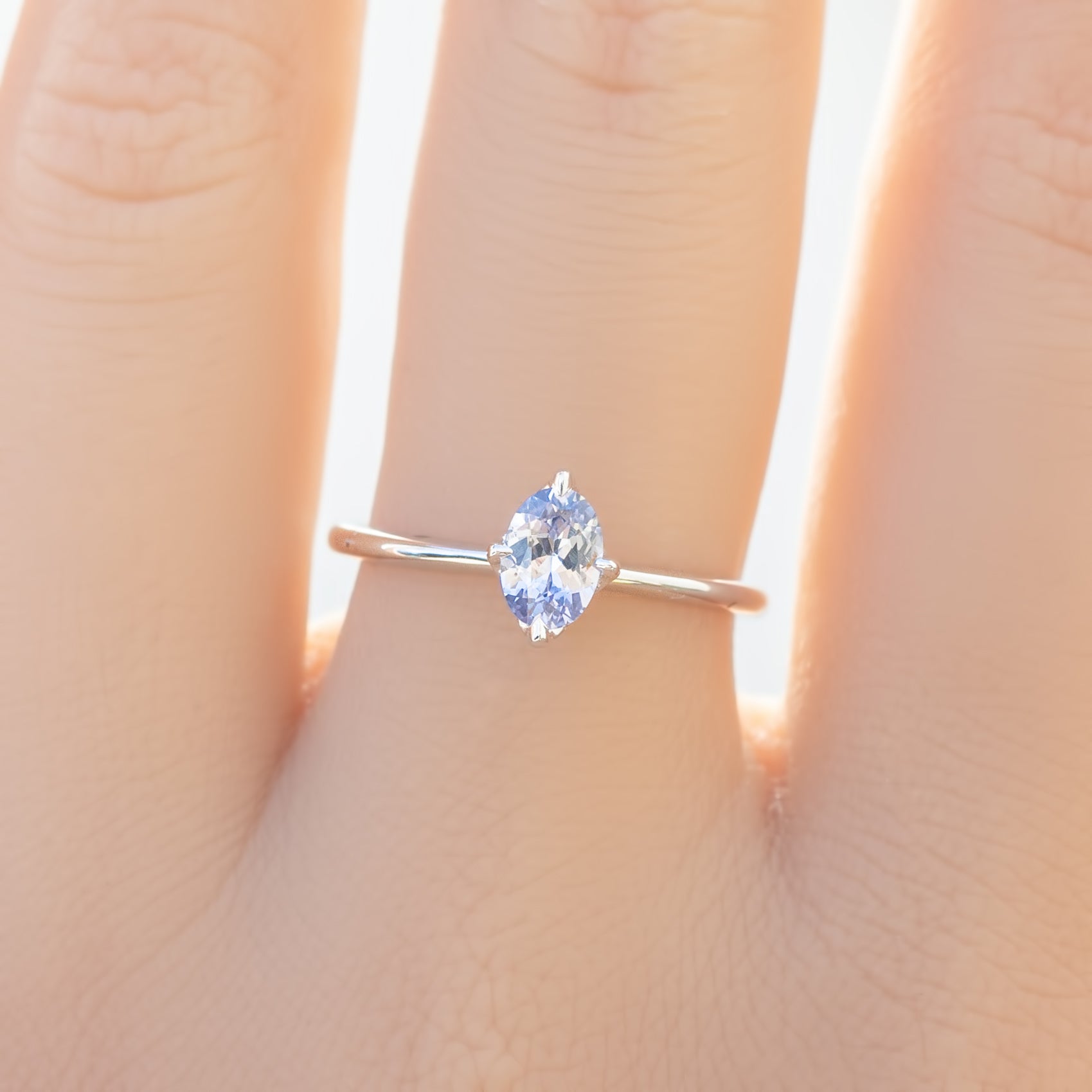 【即日配送】アリスリング ・0.60ct・非加熱マダガスカル産ピンクサファイア・K14RG