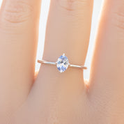 【即日配送】アリスリング ・0.60ct・非加熱マダガスカル産ピンクサファイア・K14RG