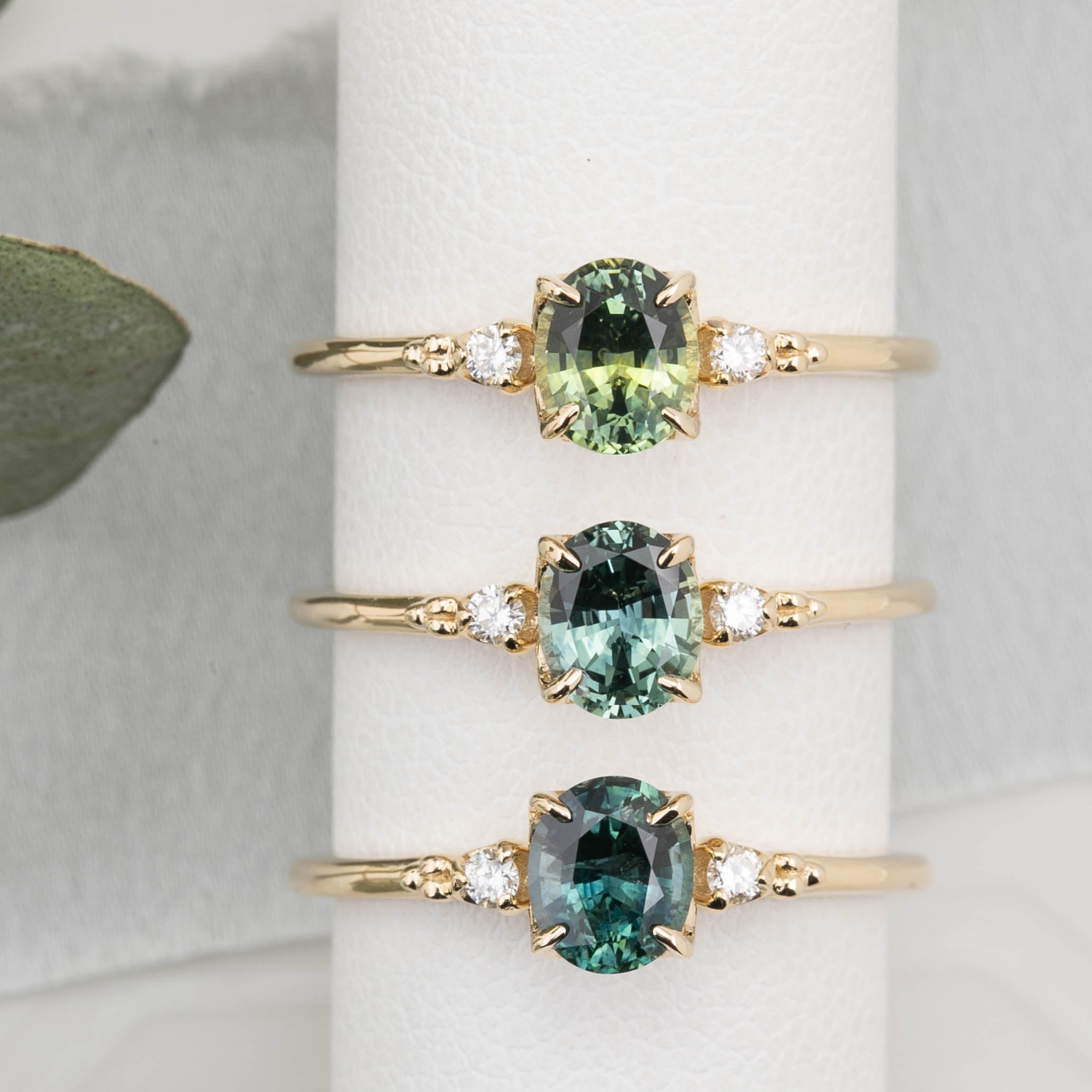 Estel Ring, 0.85ct Montana Sapphire