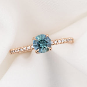 Maria Ring, 0.75ct Montana Sapphire