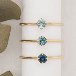 Alice Ring, 0.30ct Montana Sapphire