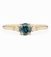 Estel Ring 0.60ct Montana Sapphire 14K Yellow Gold