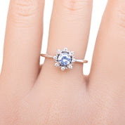 Victoria Ring, 0.55ct Sapphire
