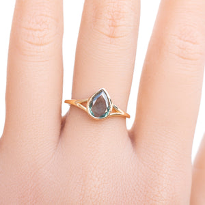 Kylie Ring, 0.70 1.00ct and Sapphire