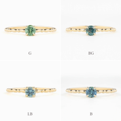 Candy Ring, 0.30ct Montana Sapphire