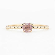 【即日配送】キャンディリング ・0.40ct・非加熱マダガスカル産パープルサファイア・K14YG
