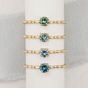 Candy Ring, 0.30ct Montana Sapphire of your choice
