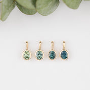 Patia Oval Montana Sapphire Charm 5.0mm