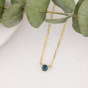 Whisper Madagascar Sapphire Necklace 4.0mm