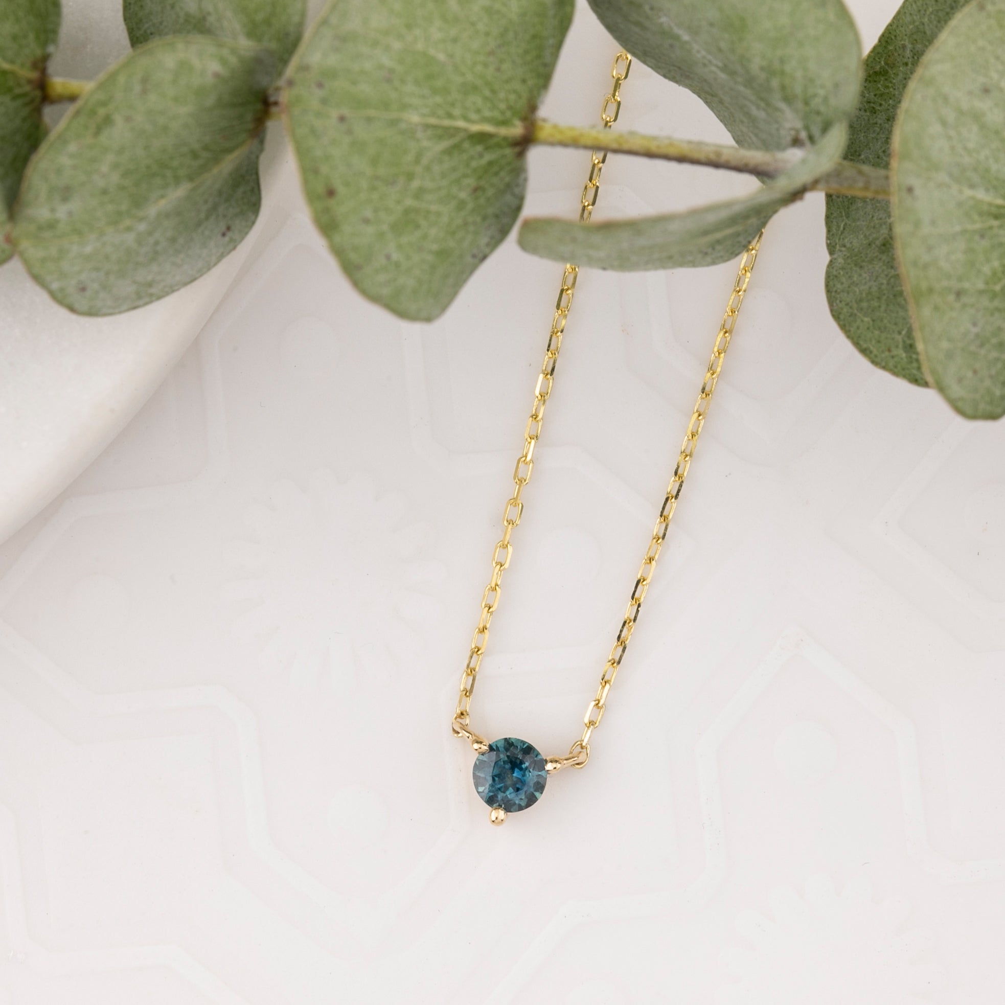 Whisper Madagascar Sapphire Necklace 4.0mm