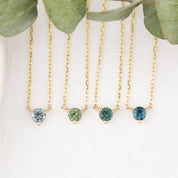 Whisper Montana Sapphire Necklace 4.0mm