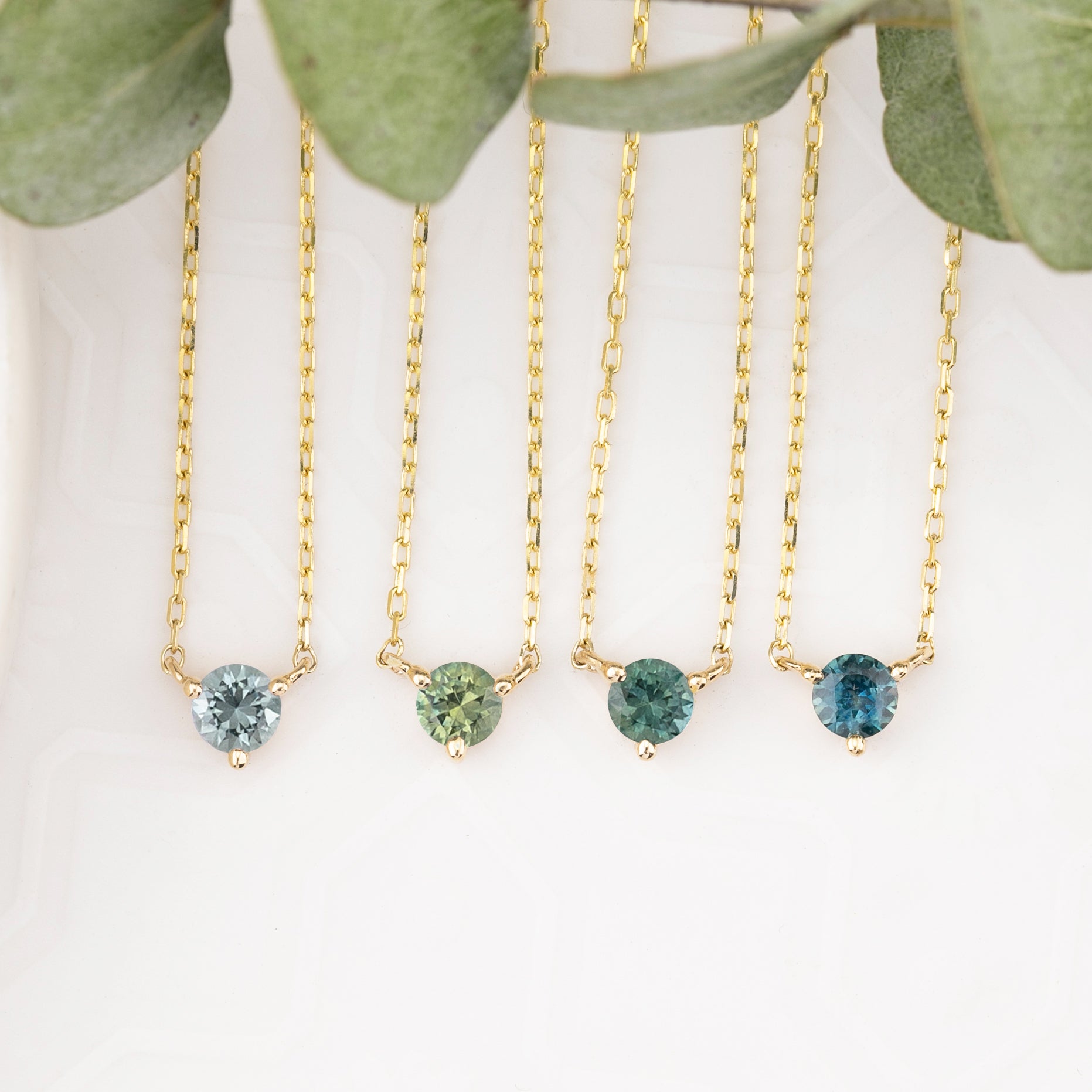 Whisper Montana Sapphire Necklace 4.0mm