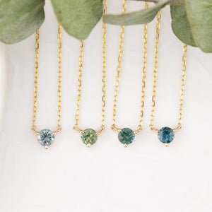 Whisper Montana Sapphire Necklace 4.0mm