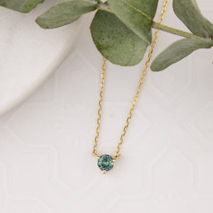 Whisper Montana Sapphire Necklace 4.5mm