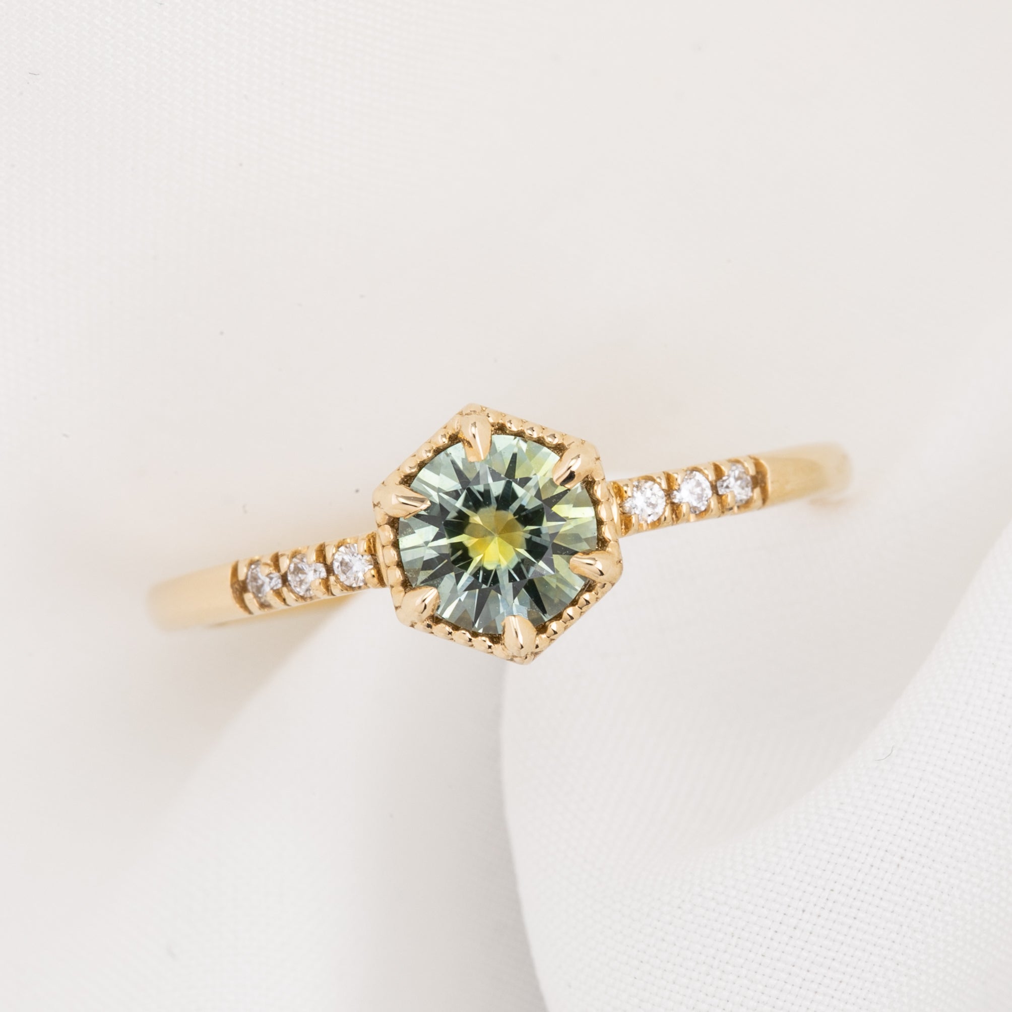 Grace Ring 0.70-0.80ct Montana Sapphire