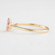 Alice Ring, 0.60ct Pink Sapphire