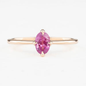 Alice Ring, 0.60ct Pink Sapphire