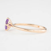 Alice Ring, 0.60ct Purple Sapphire