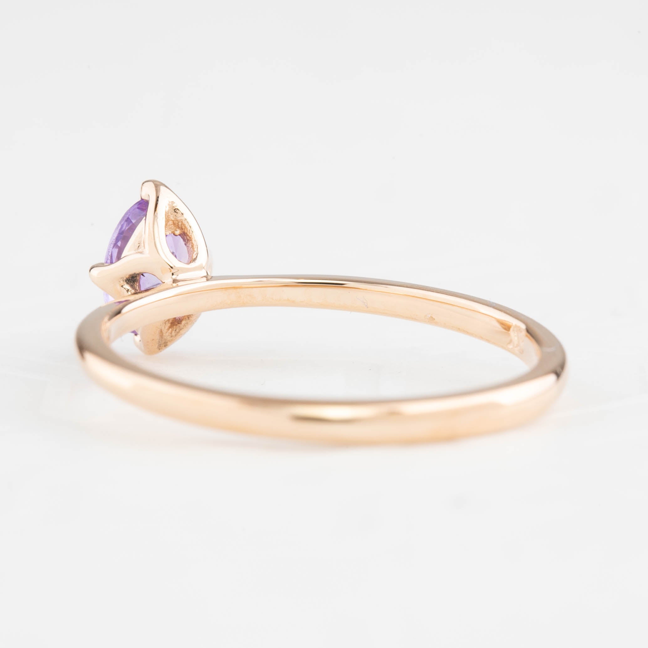 Alice Ring, 0.60ct Purple Sapphire