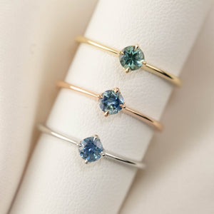 Alice Ring, 0.30ct Montana Sapphire