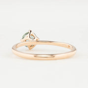 Alice Ring, 0.60ct Montana Sapphire
