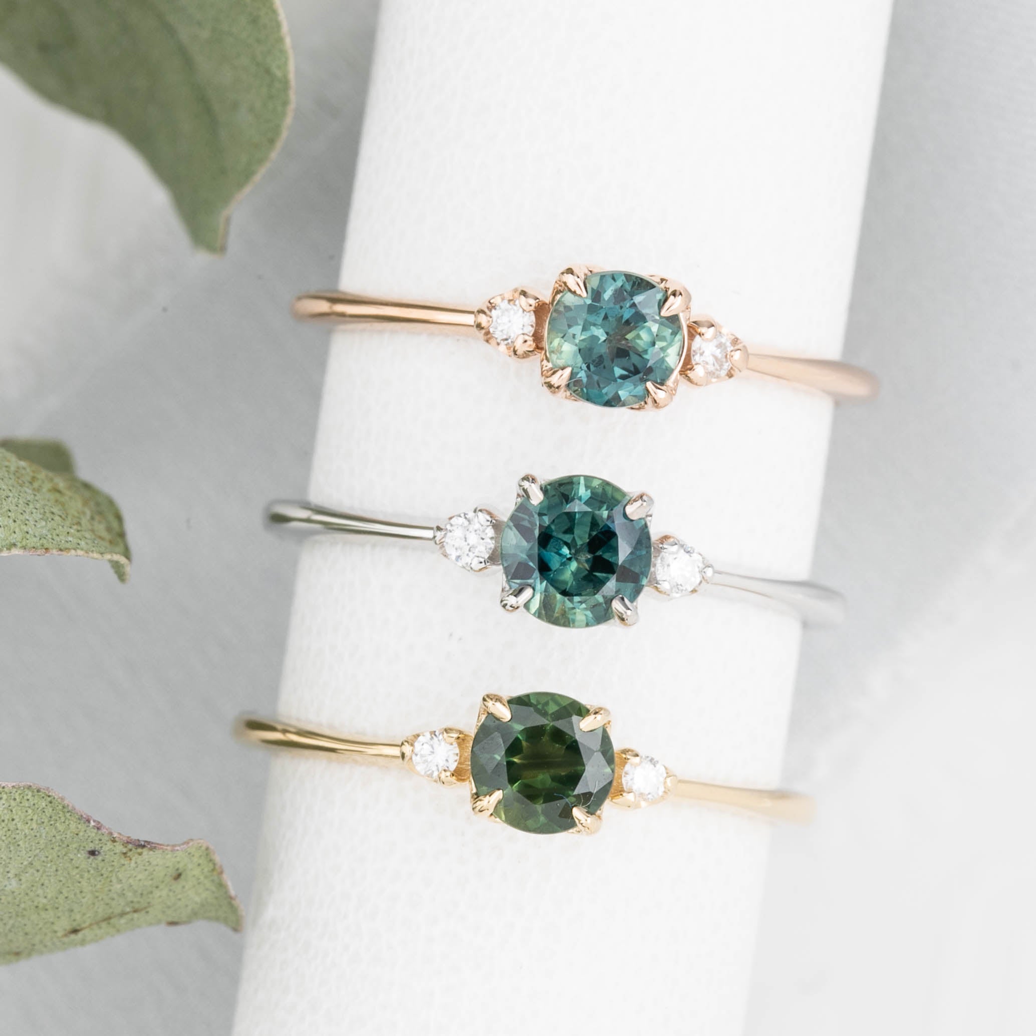 Sofia Ring, 0.58ct Queensland Sapphire