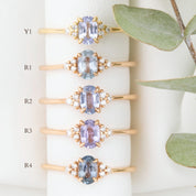 Teresa Ring, 0.50ct Blue Madagascar Sapphire
