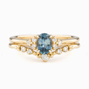 Teresa Ring, 0.60ct Montana Sapphire