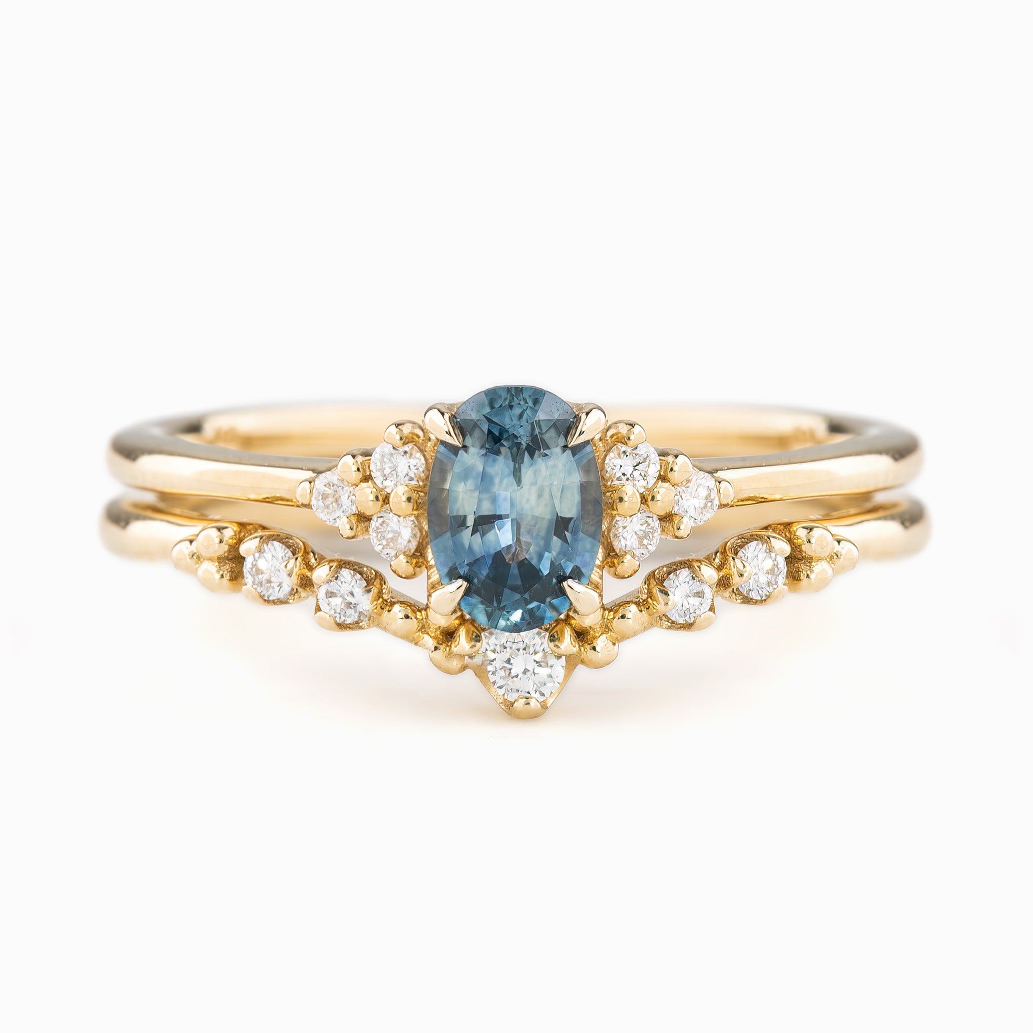 Teresa Ring, 0.60ct Montana Sapphire